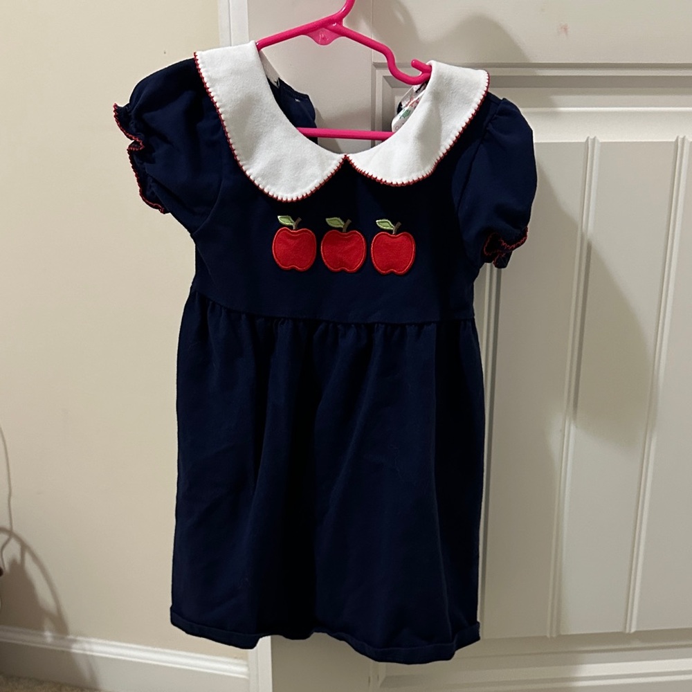 Stitchy fish apple dress
